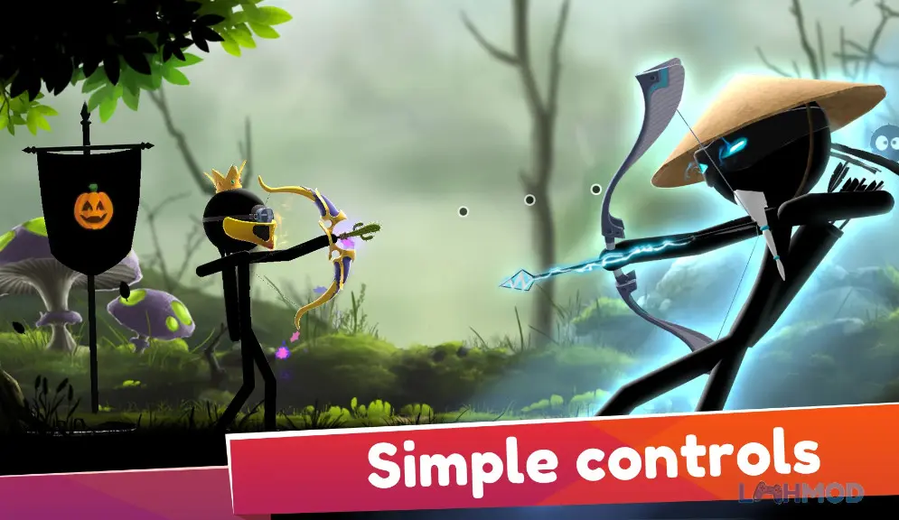 Các loại mũi tên trong Stickman Archer Online Mod