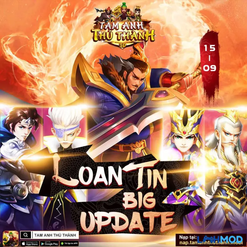 Ảnh 2 của Tải Tam Anh Thủ Thành Apk 5.6.01 cho Android tam-anh-thu-thanh-6