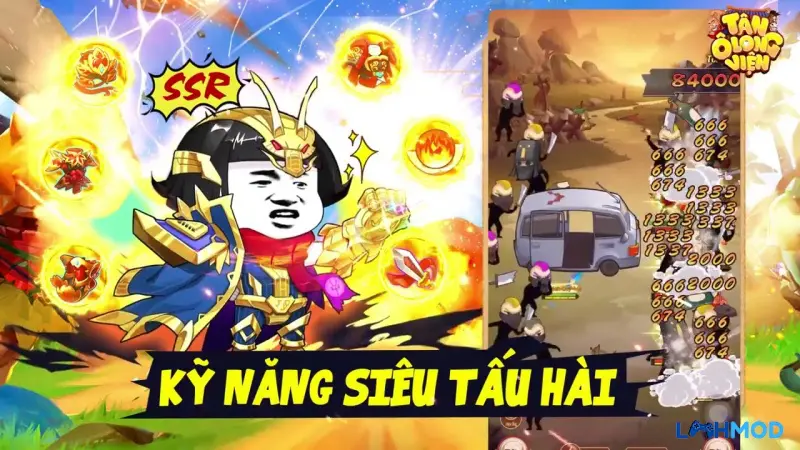 Ảnh 2 của Tải Tân Ô Long Viện Apk 0.1.2 cho Android Ảnh chụp màn hình cảnh chiến đấu trong Tân Ô Long Viện