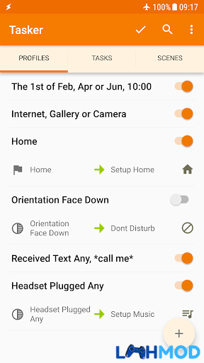 Ảnh 3 của Tải Tasker Apk 6.0.10 Tasker giúp tối ưu các tác vụ trên điện thoại