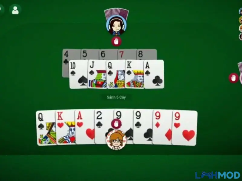 Ảnh 3 của Tải Tien Len – Tiến Lên Miền Nam APK v3.1.0 Android iOS Các bước tải Tiến Lên Miền Nam tại LMHMOD