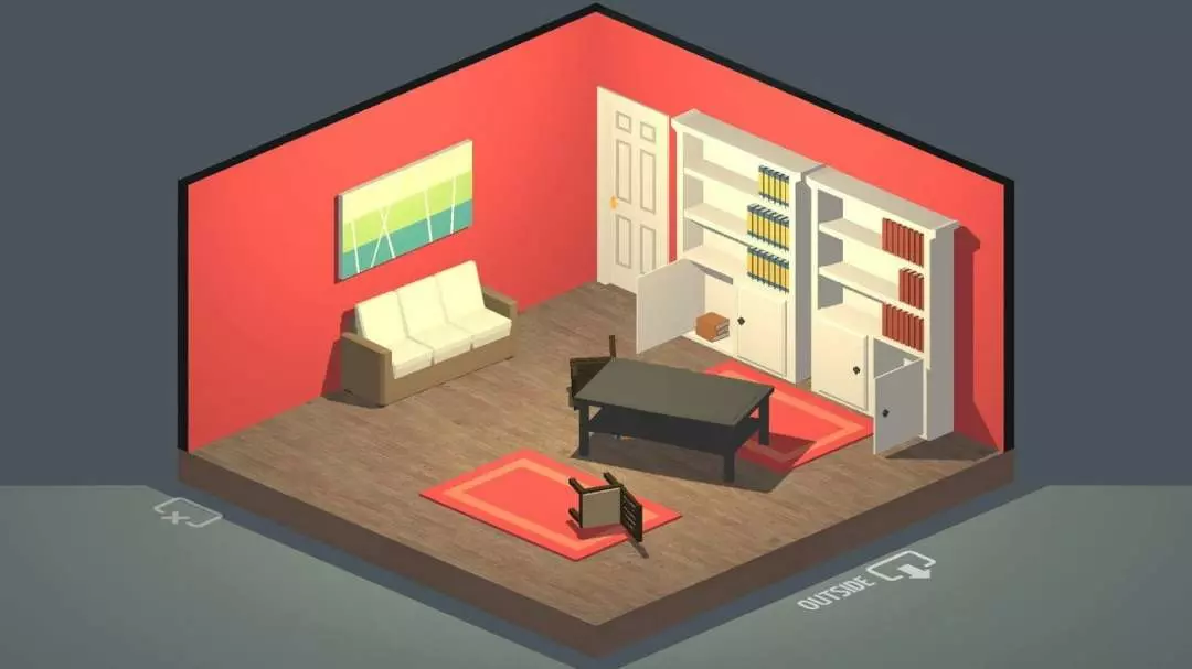 Ảnh 1 của Tải Tiny Room Stories: Town Mystery Mod APK 2.3.5 (Mở khóa) Cảnh thám tử đang khám phá một căn phòng với các vật thể bí ẩn