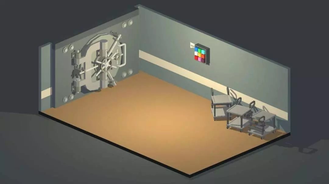 Ảnh 2 của Tải Tiny Room Stories: Town Mystery Mod APK 2.3.5 (Mở khóa) Một cảnh quan 3D với góc nhìn từ trên xuống của một ngôi nhà