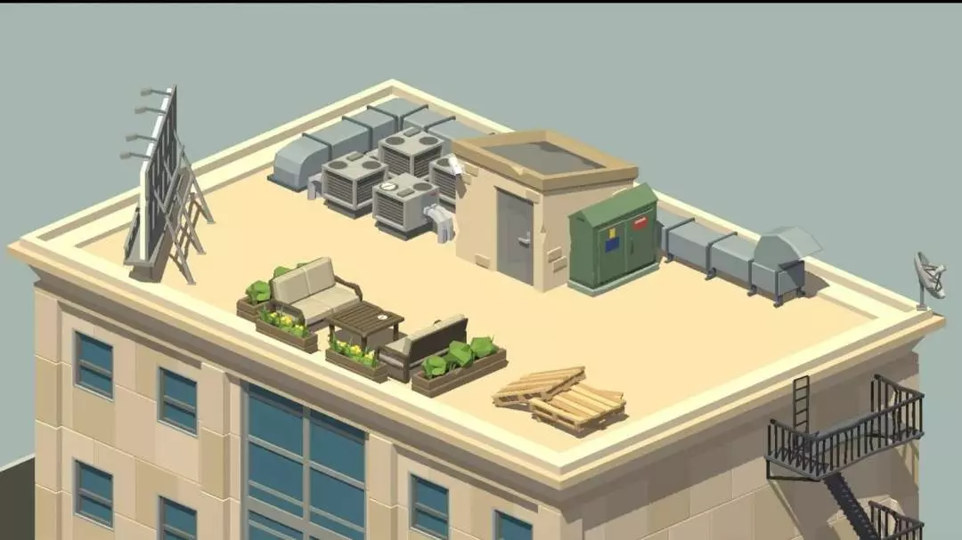 Ảnh 3 của Tải Tiny Room Stories: Town Mystery Mod APK 2.3.5 (Mở khóa) Giao diện game hiển thị một căn phòng 3D với các vật phẩm cần tương tác