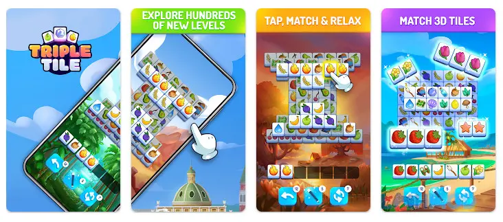 Ảnh 2 của Tải game Triple Tile Match Puzzle Game Apk 2.19.00 cho Android iOs Giao diện chơi game Triple Tile Match Puzzle Game