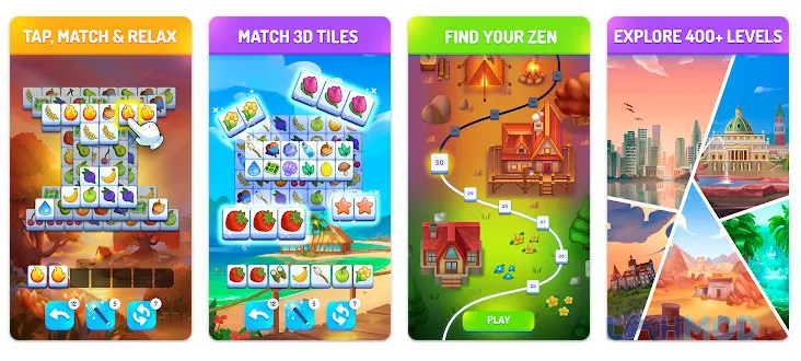 Ảnh 4 của Tải game Triple Tile Match Puzzle Game Apk 2.19.00 cho Android iOs Triple Tile Match Puzzle Game APK