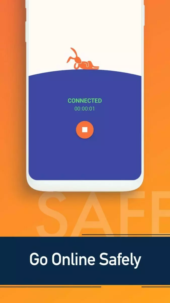 Ảnh 2 của Tải Turbo VPN Mod APK 3.8.3.1 (Mở Khóa Premium, Full VIP) Giao diện Turbo VPN Mod kết nối