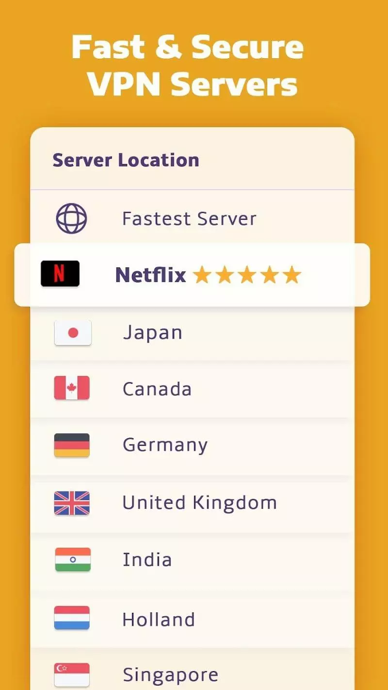 Ảnh 3 của Tải Turbo VPN Mod APK 3.8.3.1 (Mở Khóa Premium, Full VIP) Trải nghiệm game với Turbo VPN Mod
