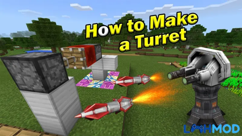 Ảnh 1 của Tải Turret Craft Apk 1.00.05 cho Android Alt text mô tả Turret Craft với các tháp phòng thủ đang chiến đấu với kẻ thù trên bản đồ