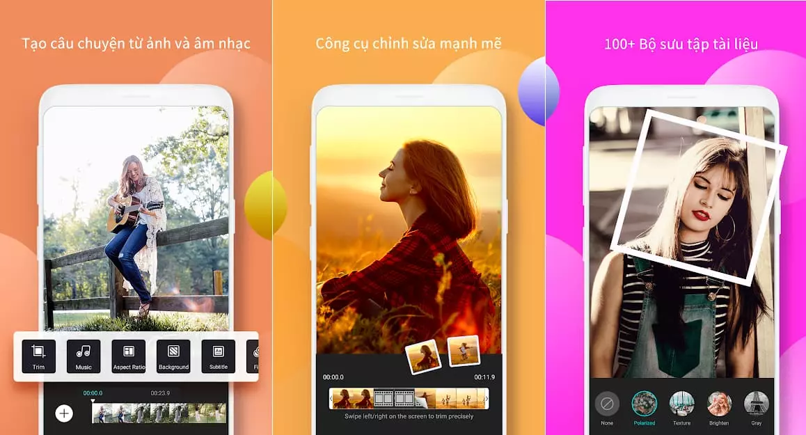 Giao diện chỉnh sửa video VCUT Pro Mod Apk