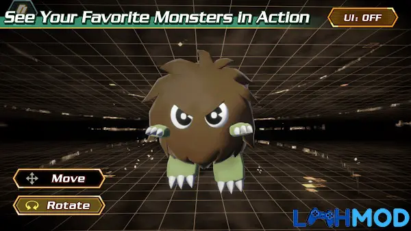 Ảnh 3 của Tải game Yu-Gi-Oh! CROSS DUEL APK 1.1.0 Android iOS Giao diện chọn bài trong Yu-Gi-Oh! CROSS DUEL