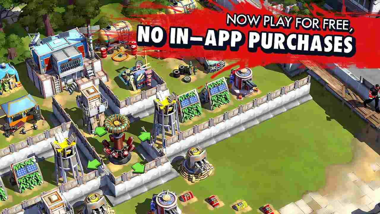 Ảnh 3 của Zombie Anarchy Mod APK 1.3.1c (Vô Hạn Tiền) Cảnh chiến đấu trong Zombie Anarchy Mod