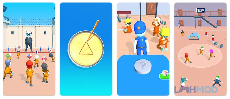 Ảnh 2 của Tải 420 Prison Survival Mod Apk 1.1.3 (Vô Hạn Tiền) cho Android iOs Góc nhìn cận cảnh gameplay 420 Prison Survival