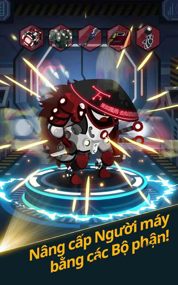 Ảnh 5 của Tải game After War Mod APK 1.29.0 (Sát Thương Cao) Các loại robot khác nhau trong After War Mod