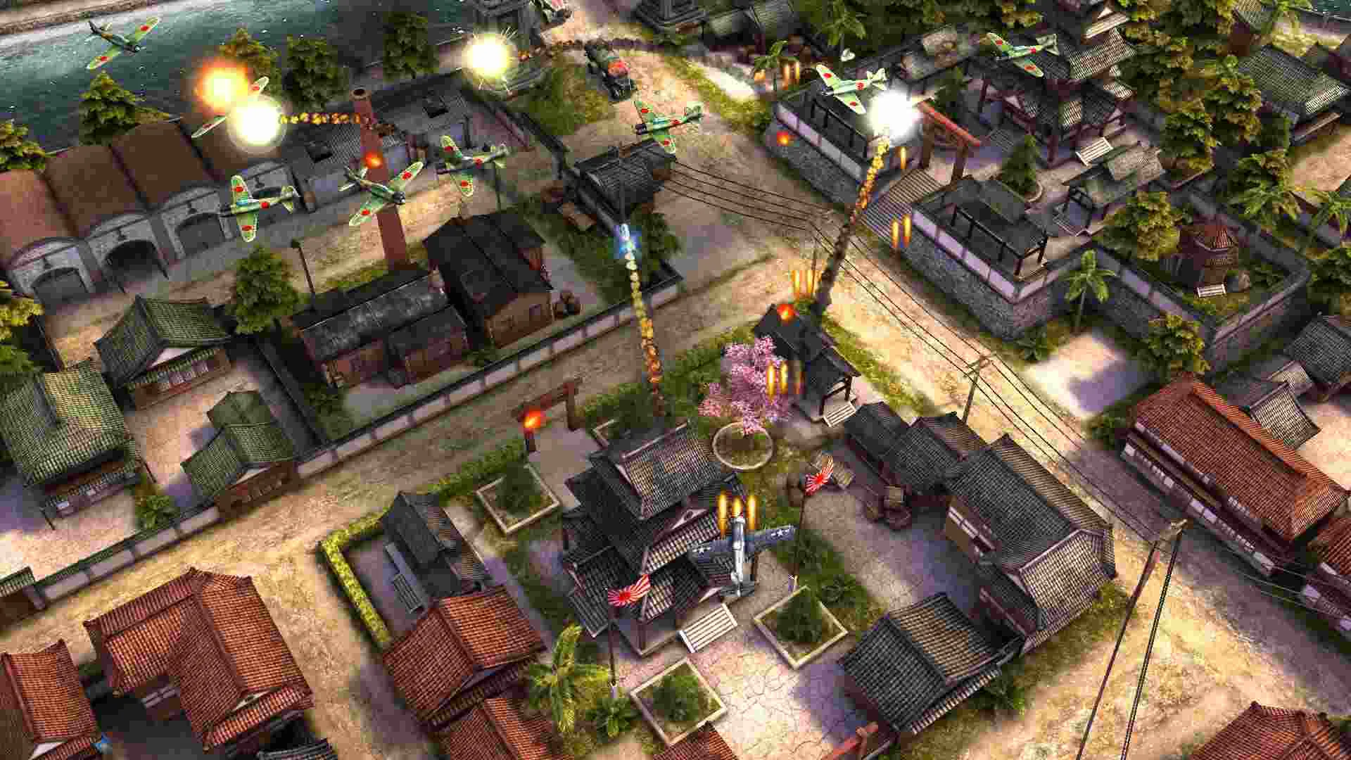 Ảnh 2 của Tải game AirAttack 2 Mod APK 1.6.0 (Vô Hạn Tiền/Năng Lượng) Cảnh chiến đấu trên không kịch tính trong AirAttack 2