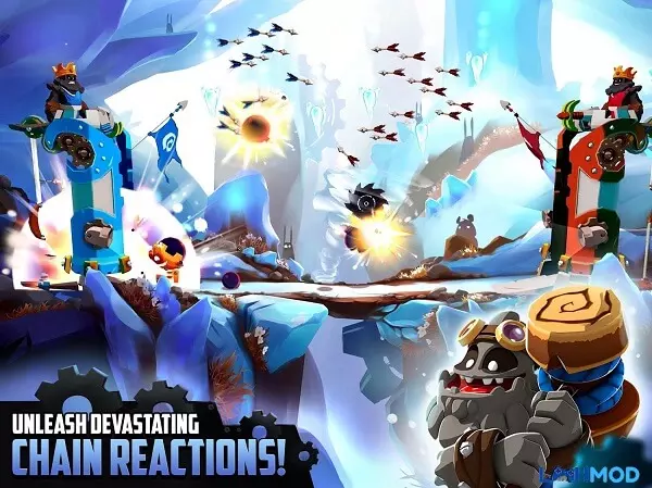 Ảnh 1 của Badland Brawl Mod Apk 3.0.0.1 (Hack được mở khóa đầy đủ) Android Thẻ bài Clony đa dạng trong Badland Brawl, biểu thị các loại chiến binh khác nhau