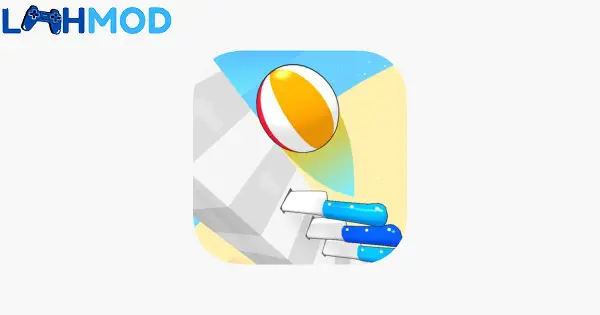 Ảnh 3 của Tải Ball Up: Knife Racing APK 1.3 cho Android iOS Quả bóng màu xanh lá cây nảy trên nhiều con dao khác nhau