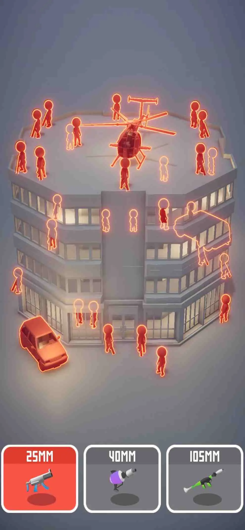 Ảnh 4 của Tải Base Attack Mod APK 1.20 (Vô Hạn Tiền) Cảnh chiến đấu và phá hủy trong Base Attack Mod