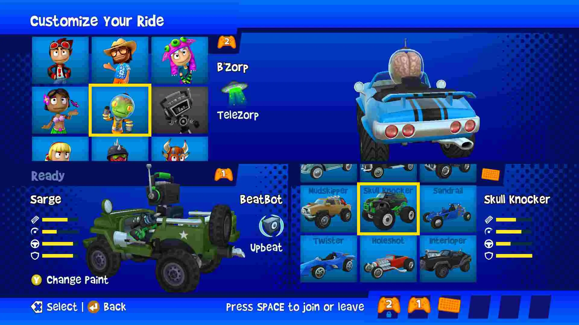 Ảnh 4 của Beach Buggy Racing 2 Mod APK 2023.04.18 (Menu, Vô Hạn Tiền) Cảnh xe đua drift trên đường trong Beach Buggy Racing 2 MOD