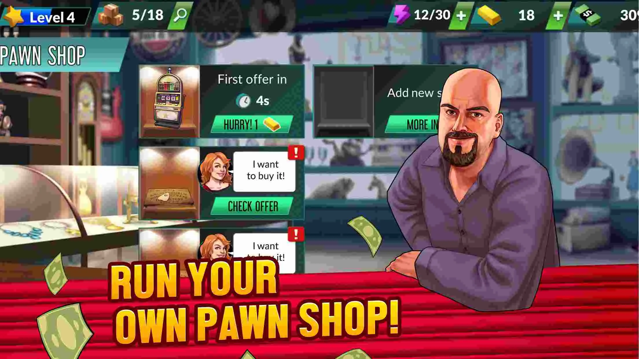Ảnh 5 của Tải Bid Wars 2: Pawn Shop Mod APK 1.60 (Menu, Vô Hạn Tiền) Cách tải Bid Wars 2 Mod an toàn