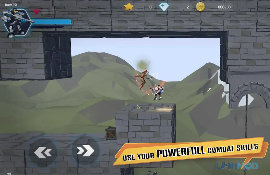 Ảnh 4 của Tải Blaster Blade Apk 1.1.0 cho Android iOs Cảnh chiến đấu trong không gian của Blaster Blade, nhiều phi thuyền đang giao tranh