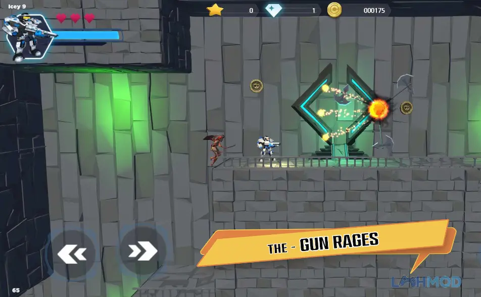 Ảnh 8 của Tải Blaster Blade Apk 1.1.0 cho Android iOs Giao diện tùy chỉnh vũ khí và nhân vật trong game Blaster Blade