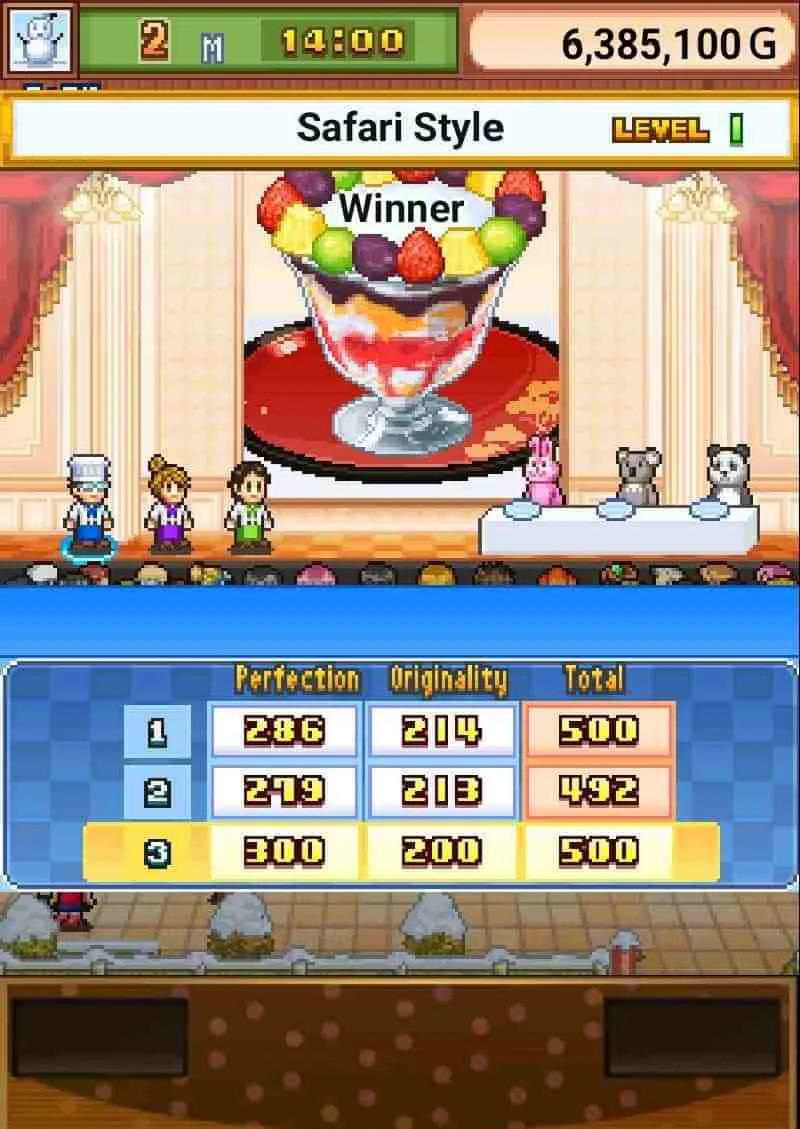 Ảnh 4 của Tải game Bonbon Cakery Mod 2.1.8 (Vô hạn tiền, huy chương) Giao diện chọn bánh và nguyên liệu trong Bonbon Cakery