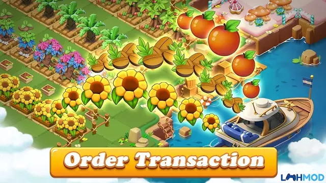 Ảnh 5 của Tải game Boom Merge Mod Apk 0.39.0 (Vô hạn tiền) cho Android, IOS Một góc khác của thành phố Boom Merge với nhiều công trình độc đáo