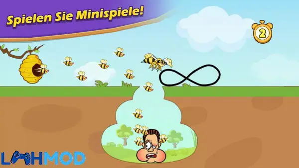 Ảnh 2 của Breaker Fun – Rescue Adventure APK 2.3.2 Android iOS Nhân vật trong Breaker Fun đang di chuyển trên bản đồ