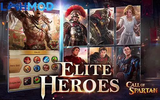 Ảnh 3 của Tải Call of Spartan APK 4.7.2 cho Android iOS Quân đội Spartan đang chiến đấu