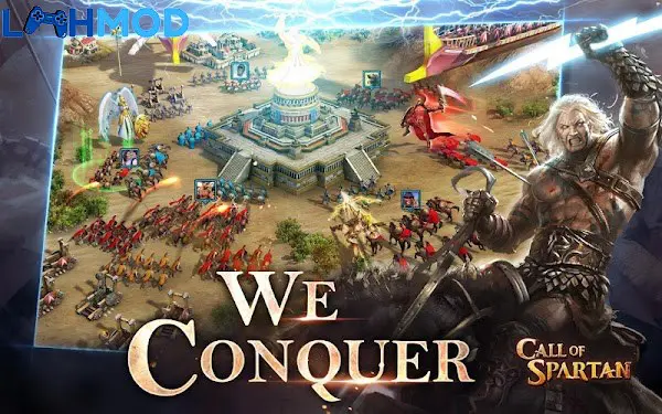 Ảnh 4 của Tải Call of Spartan APK 4.7.2 cho Android iOS Bản đồ đế chế trong Call of Spartan