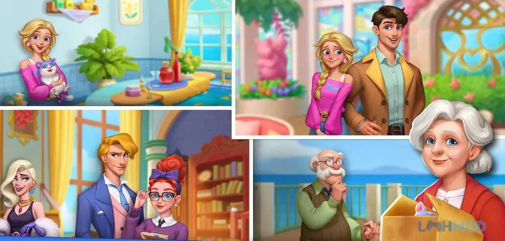 Ảnh 4 của Tải Candy Puzzlejoy Mod Apk 1.41.1 (Vô Hạn Tiền) cho Android iOs Phần thưởng và tiến trình chơi trong Candy Puzzlejoy