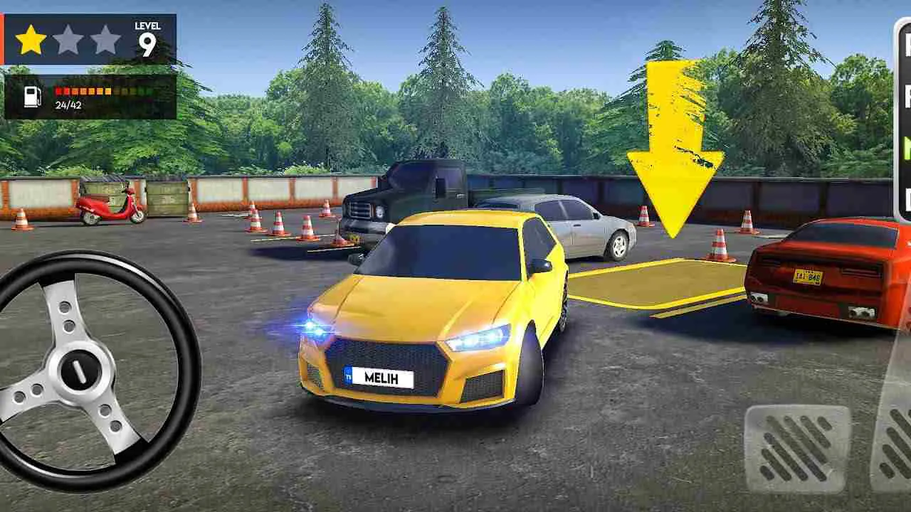 Ảnh 5 của Tải game Car Parking Pro Mod APK 0.3.4 (Vô Hạn Tiền) Màn hình chính của Car Parking Pro Mod