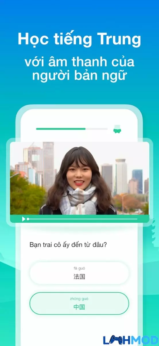 Ảnh 3 của ChineseSkill Mod Apk 6.5.3 (Đã mở khóa Premium) Android, IOS Các trò chơi trong ChineseSkill giúp cải thiện kỹ năng tiếng Trung