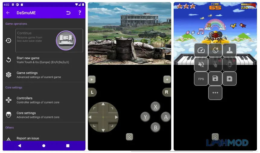 Ảnh 2 của Tải ClassicBoy Pro Mod Apk 6.3.2 ( Full Version) cho Android iOs Giao diện chơi game trên ClassicBoy Pro với bộ điều khiển ảo