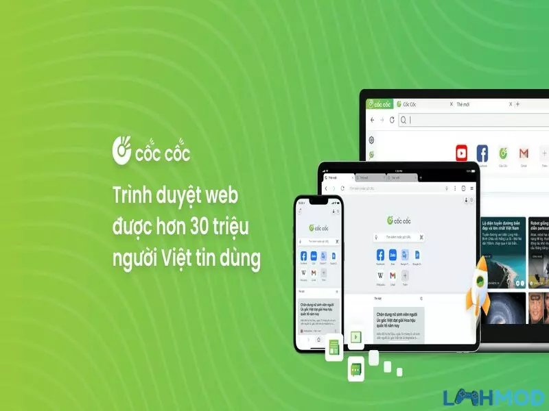 Ảnh 2 của Tải ứng dụng Cốc Cốc APK 109.0.176 cho Android iOs Giao diện Cốc Cốc