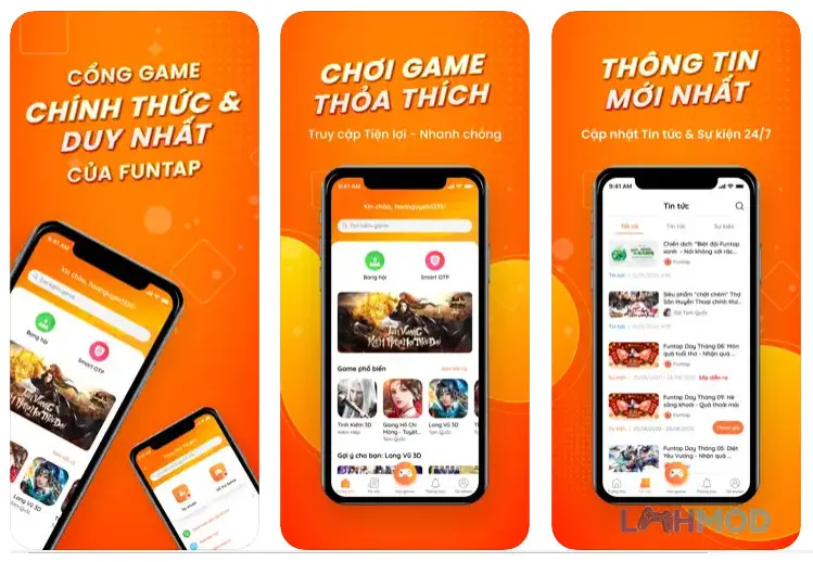 Ảnh 1 của Tải ứng dụng Cổng game Playfun Apk 3.9.96 cho Android iOs Cộng đồng game thủ trong Cổng game Playfun
