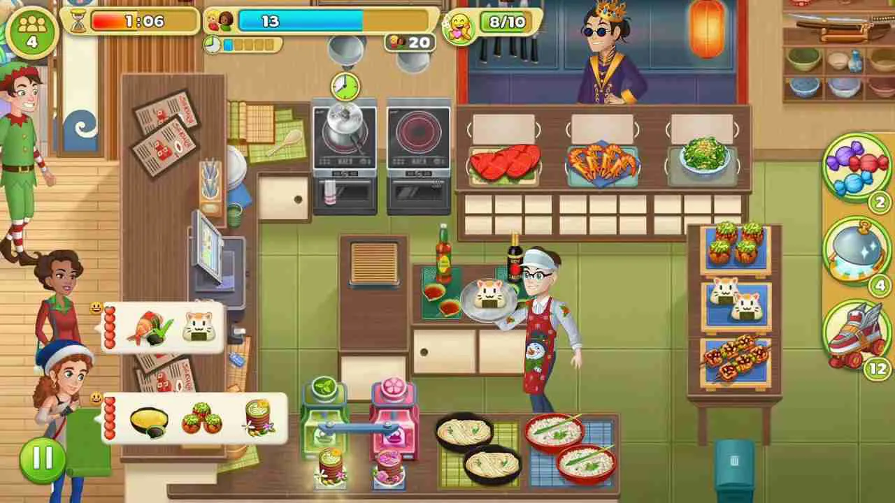 Ảnh 3 của Tải game Cooking Diary Mod APK 2.13.0 (Menu, Vô Hạn Tiền) Một góc nhà hàng trong Cooking Diary