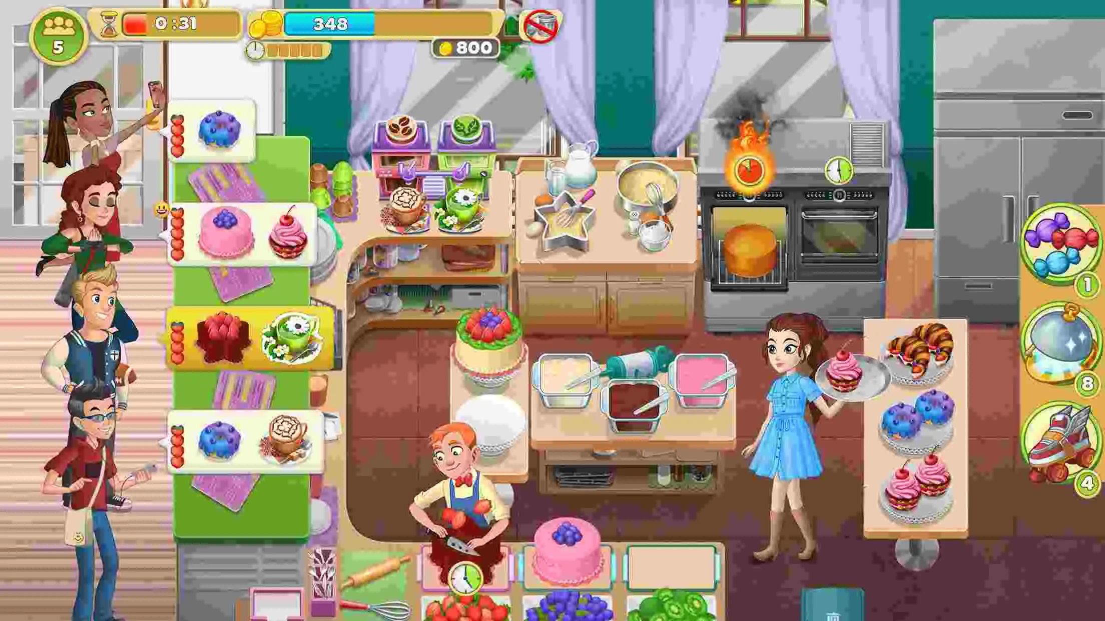 Ảnh 5 của Tải game Cooking Diary Mod APK 2.13.0 (Menu, Vô Hạn Tiền) Thiết kế ngoại thất nhà hàng trong Cooking Diary Mod