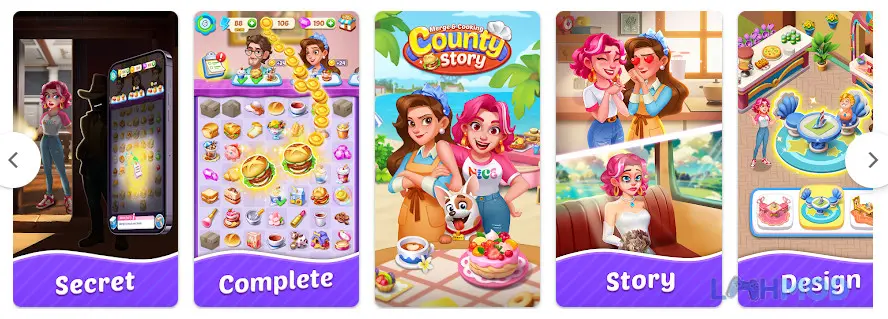 Ảnh 3 của Tải County Story Merge Cooking Apk V5.2.0 cho Android Ảnh county story merge cooking mod apk 2