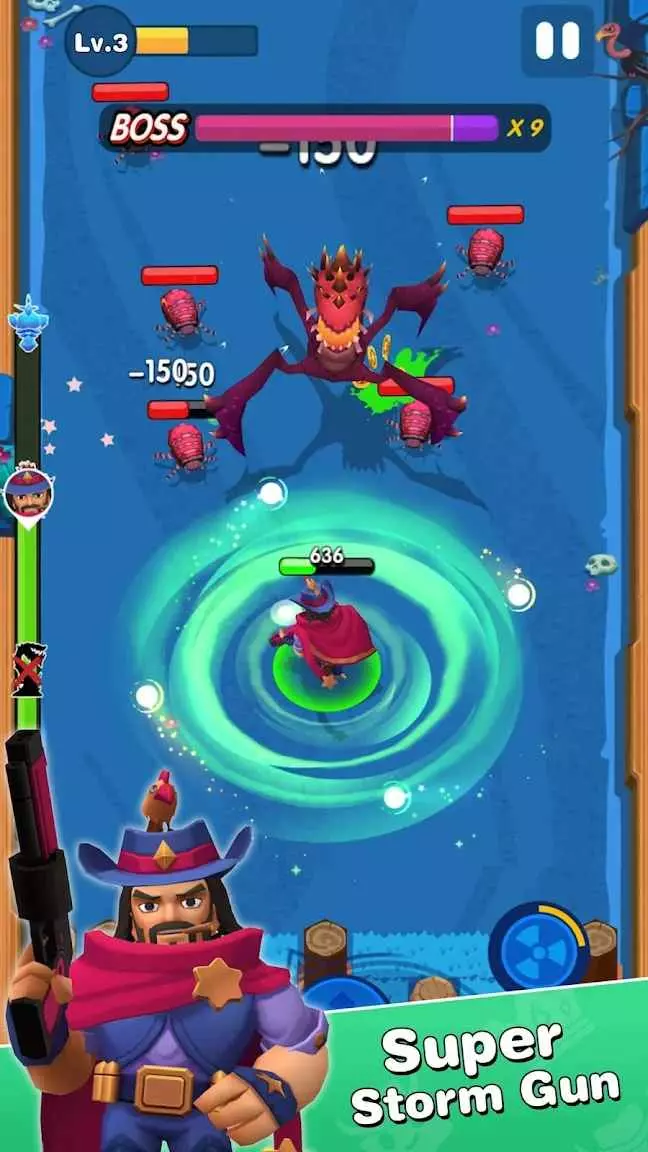 Ảnh 3 của Crack Shooter Mod APK 1.9.4 (Vô Hiệu Kẻ Địch, Xóa Quảng Cáo) Bộ sưu tập súng ống đa dạng trong game Crack Shooter Mod