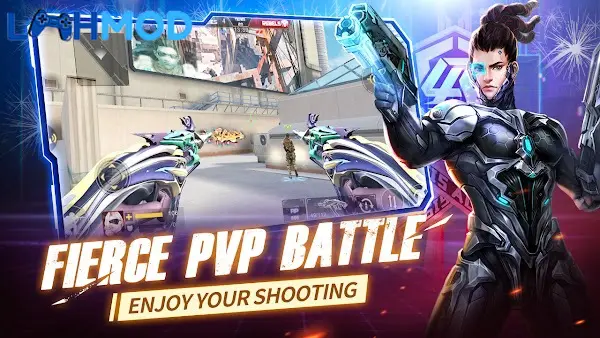 Ảnh 3 của Crisis Action: 6th Anniversary APK 4.4.6 Android iOS Cảnh bắn súng trong Crisis Action với giao diện người dùng