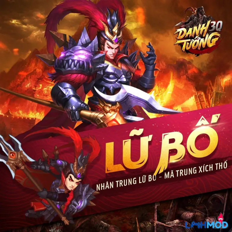 Ảnh 2 của Tải Danh Tướng 3Q Apk 1.7.9 cho Android Giao diện sắp xếp đội hình và quản lý tướng trong Danh Tướng 3Q