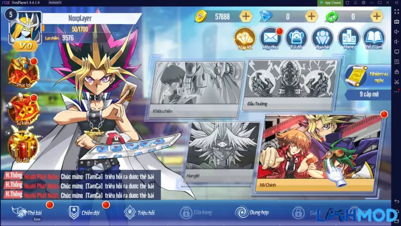 Ảnh 3 của Tải Đấu Trường Ma Thuật Apk 1.0.160 cho Android Màn hình chi tiết trang bị và thẻ bài hero trong game