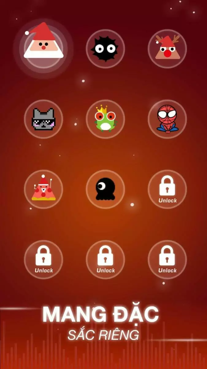 Ảnh 4 của Tải game Dot n Beat Mod APK v2.4.1 (Vô hạn tiền) Hình ảnh gameplay Dot n Beat trong chế độ thử thách