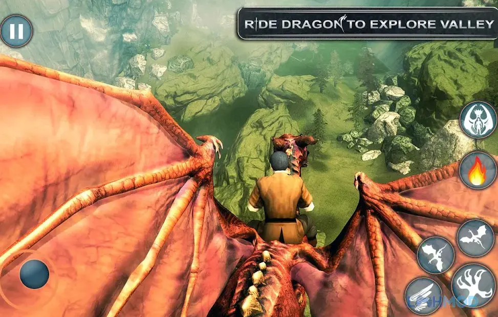 Ảnh 4 của Tải Dragon Simulator Mod Apk 1.1.6 (Mở khóa) cho Android iOs Dragon Simulator rồng tấn công