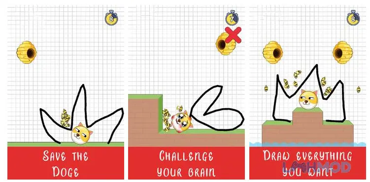 Ảnh 8 của Tải Draw 2 Rescue Apk 1.0.7 cho Android iOs Màn chơi Draw 2 Rescue với đồ họa tươi sáng