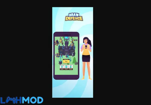 Ảnh 4 của Tải Draw Defence APK 2.6.7 cho Android iOS Giao diện nâng cấp trong Draw Defence