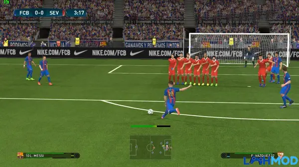 Ảnh 3 của Dream Perfect Soccer League 2020 Apk 1.2 Android Giao diện quản lý đội hình và cầu thủ