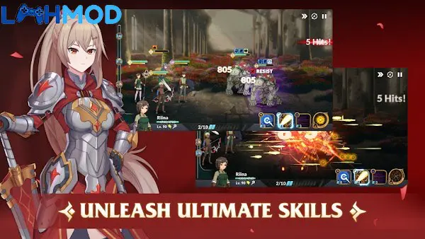 Ảnh 2 của Evermore Knights MOD APK 0.98 (God Mode) Android iOS Cảnh quan hùng vĩ trong Evermore Knights